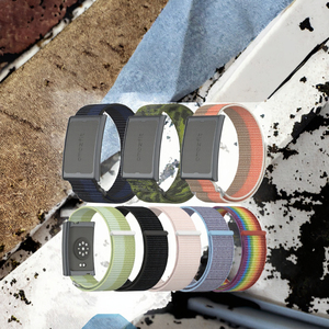 <span class=keywords><strong>Bracelet</strong></span> en <span class=keywords><strong>nylon</strong></span> réglable de 20 mm/22 mm pour <span class=keywords><strong>Garmin</strong></span> Vivoactive 5 Venu 3 Forerunner 265/255/165-Music, boucle tressée, <span class=keywords><strong>bracelet</strong></span> souple - Product Image 3