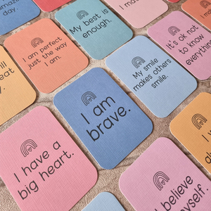 Mini Tarjetas de Afirmaciones, Planificador de Afirmaciones, Afirmaciones para la Salud Mental, Tarjetas de Positividad para <span class=keywords><strong>Niños</strong></span>, Regreso a Clases, Autocuidado - Product Image 3