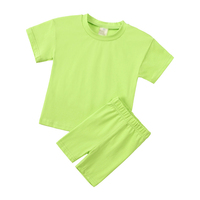 Vêtements d'été pour enfants Conyson, ensembles en coton 2 pièces, vêtements pour filles motardes, vêtements pour enfants en gros, ensembles de survêtements personnalisés pour adolescents