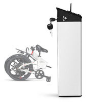 Paket Baterai Lithium Ion Kapasitas Tinggi 36V 48V 52V dengan BMS Terintegrasi Tahan Air untuk Sepeda Lipat, Sepeda Listrik, dan Sepeda Motor