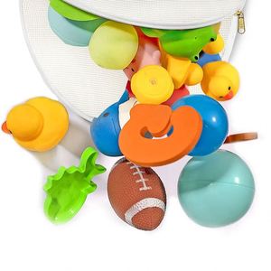 2026 Durable Hanging <b>Storage</b> Bag Bathroom Shower <b>Storage</b> Bag Holder With Large Breathable Pockets for Kids Living Room Children - Product Image 5