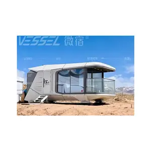 Sản Phẩm Mới Nóng Bán Đúc Sẵn Các Tòa Nhà Sunrooms Kính Nhà Cabin Nhà