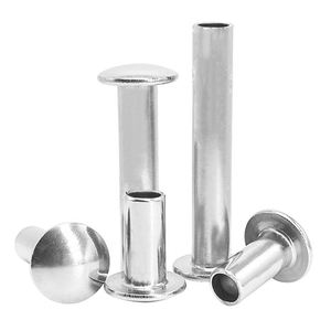 A2-70 304 Carbon thép không gỉ đầu tròn đinh tán hình ống trong kích thước M2 m2, 5 m3 M4 M5 M6 - Product Image 6
