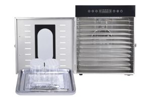 Deshidratador de Frutas y Verduras Automático de Acero Inoxidable Eficiente de 12 Capas, con Certificación Energy Star - Product Image 4
