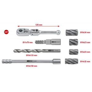 KS TOOLS-150,2410 1/4 ''MASTER ABS Sensor de limpieza Set (8 uds)-EAN 4042146696859 FRENOS Y RUEDAS - Product Image 4