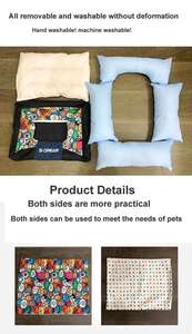 थोक पालतू कुत्ता बिल्ली बिस्तर लक्जरी कार्टून मुद्रण कुत्ते बिस्तर - Product Image 6