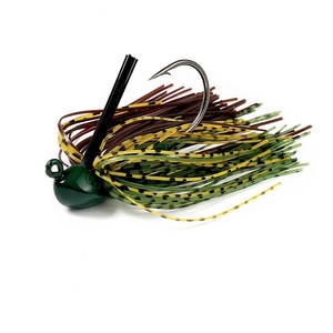 Top Right RJ003D Customizable Color 14g New Arrival Artificial Plastic Skirts Casting Bass Fishing Flipping <strong>Jig</strong> - Product Image 1