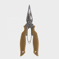 Pince de pêche ROVORO 14cm 63g résistante à l'eau salée pour couper la ligne tressée, retirer les hameçons et ouvrir les doubles anneaux
