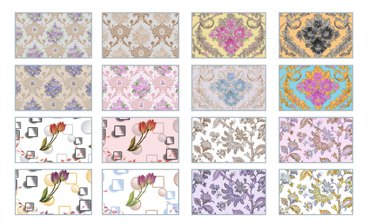 Walls Decorative Waterproof PVC Wallpaper Sticker 60cm Walls Decorative