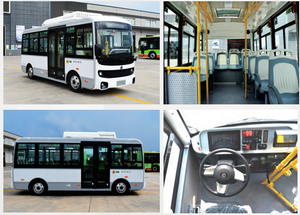 Nuevo diseño de autobús para el campus de transporte público 16-48 asientos mini medio grande EV respetuoso con el medio ambiente sin contaminación - Product Image 6