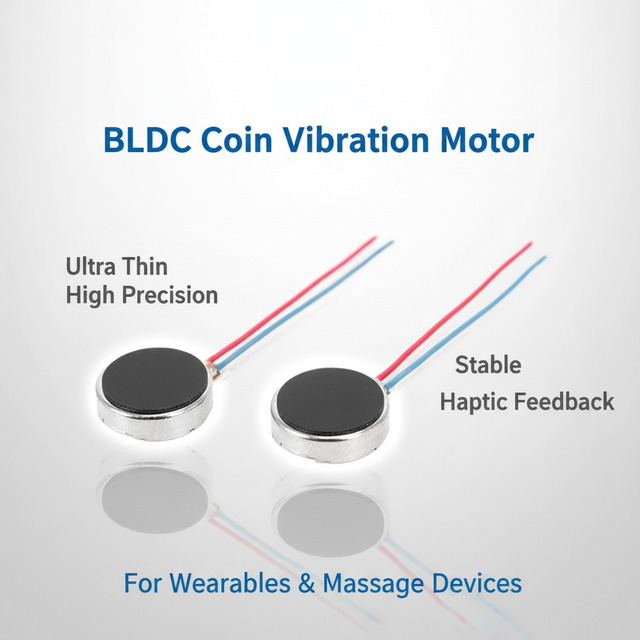 JL-BL1027 10mm BLDC Brushless Micro Flat Pancake Motor Ultra Thin 2.7mm Permanent Magnet Wearables Haptic Feedback Long Life