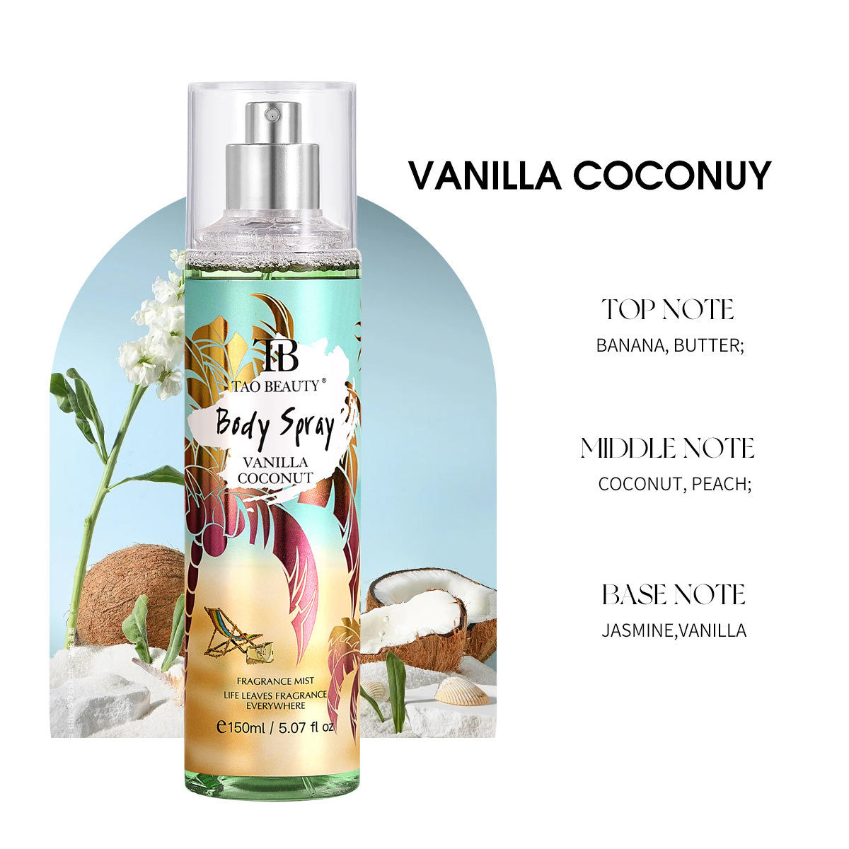 Vanilla coconut