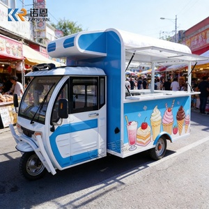 Delicioso Triciclo de Comida, Carrito de Desayunos, Triciclos Eléctricos, Camiones de Comida, Carro de Comida de Tres Ruedas, Puesto Móvil de Comida - Product Image 2