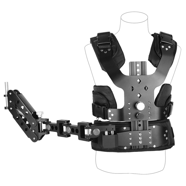 Factory Video YELANGU B200 Camera Gimbal Gear Support Vest Spring Arm Stabilizer for Cameras