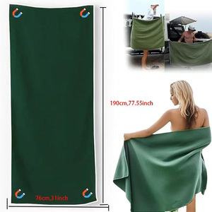 Toalla de Baño Magnética para Acampar al Aire Libre, 190x76 cm, Toalla de Playa de Microfibra Suave de Secado Rápido - Product Image 2