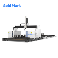 Équipement de découpe laser CNC GOLDMARK pour poutres en H, découpeuse laser automatique pour profilés en acier pour la fabrication de profilés en acier de construction