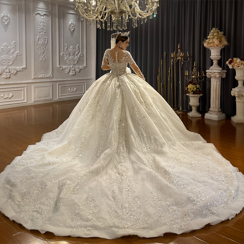 mermaid tail wedding dresses Strapless Beaded Lace Mermaid Wedding Dress