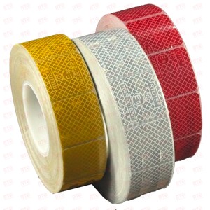 Phân đoạn tự dính phản xạ Vinyl Phản Chiếu Sticker e-mark xe tải conspicuity Retro Vuông Cắt băng phản chiếu - Product Image 4