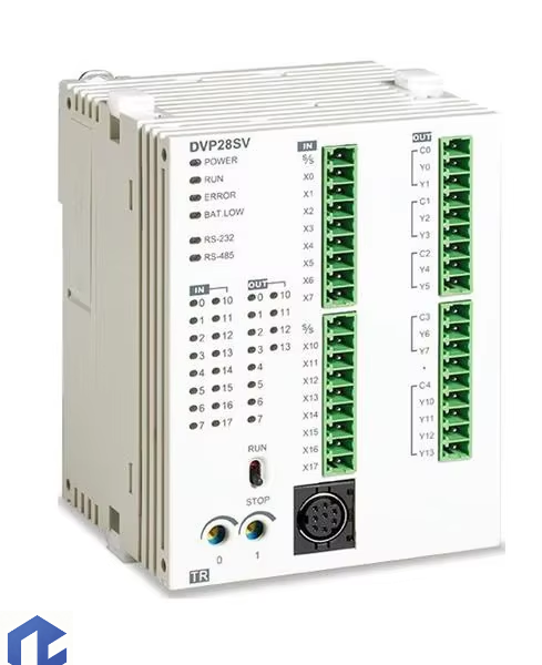 DVP28SS11T Slim PLC CPU Module DVP-SS Series 28 Points DC24V Transistor Output Modbus RS485 Controller