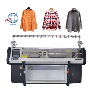 Textile Machinery Equipment Fully Computerized Control Glove Sweater Knitting Machine For Industrial