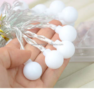 En plein air <span class=keywords><strong>Guirlande</strong></span> Blanc Chaud Imperméable À L'eau 10m 100 led De Noël Arbre Décoratif Fée Lumière Mini LED Globe Chaîne de Boule de Lumière - Product Image 2