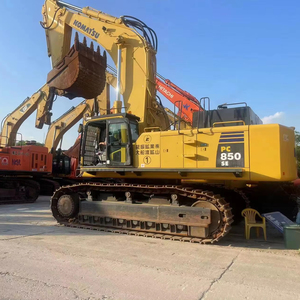 Excavatrice sur chenilles de 85 tonnes KOMATSU PC850SE d'occasion de la meilleure qualité avec moteur et pompe à haut rendement fabriquée au Japon - Product Image 1