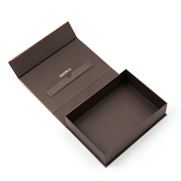 Boîte-cadeau rigide en carton écologique personnalisée de qualité alimentaire, en forme de livre, avec fermeture magnétique, pour noix, chocolats, en-cas
