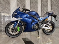Usine Wuxi 3000w 120 km/h motos vintage avec suspension complète moto électrique à vendre