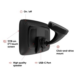 Navegador GPS GO Camper Max Gen2 Negro 7" 1YD7 002 30 - Product Image 4