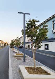 ไฟถนน LED สำหรับสวนกลางแจ้งในเมืองอัจฉริยะ พร้อมเต้ารับ NEMA ควบคุมด้วยโฟโต้เซลล์ ปรับความสว่างได้ เหมาะสำหรับพื้นที่สาธารณะ - Product Image 3