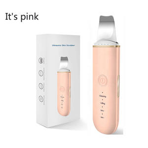 Nettoyeur de peau à ultrasons avec 3 modes réglables, appareil de nettoyage du visage rechargeable par USB pour éliminer les points noirs, nettoyage en profondeur des pores - Product Image 2