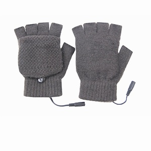 Carbon Fibre <b>Usb</b> <b>Heating</b> Mittens Graphene Rechargeable Heated Insulation Ski Motorcycle Gloves Electric Heated Gloves - Product Image 2