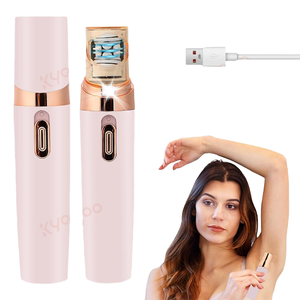 <span class=keywords><strong>Rasoir</strong></span> électrique Pro pour femmes pour visage corps jambes bras aisselles zones de <span class=keywords><strong>bikini</strong></span>-épilateur indolore avec batterie - Product Image 4