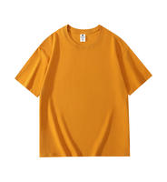 T-shirt personnalisé de haute qualité, faible MOQ, 180 g/m², 100 % coton, uni, pour homme, taille plus