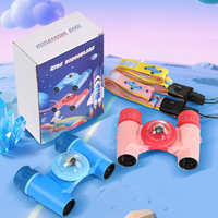 Télescope d'extérieur 6X18, jumelles compactes et légères pour enfants, jumelles de poche pour la randonnée, le camping, les voyages, l'observation des oiseaux, cadeau pour adultes