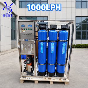Sistema de Ósmosis Inversa de Alta Recuperación <span class=keywords><strong>1000</strong></span> LPH 1 T/H, Purificador de Agua RO Comercial para Plantas de Tratamiento de Agua Potable, CE ISO - Product Image 1