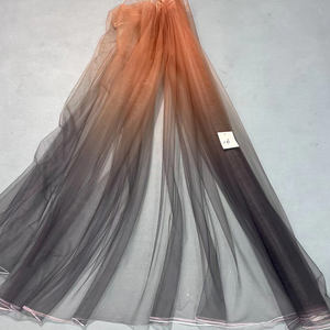 تول أومبري بلون أرجواني دخاني مع براق, من التول بلونين حسب الطلب - Product Image 3