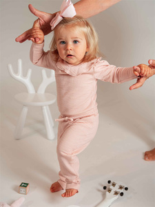 <span class=keywords><strong>Body</strong></span> per Neonati Personalizzato 100% Lana Merino con Colletto Anti-Salivazione Staccabile, Morbido e Leggero per Eczema Atopico, Ideale per Pelli Sensibili - Product Image 4