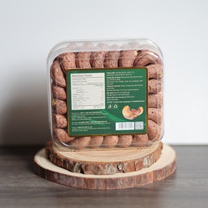 Noix de cajou grillées du Vietnam certifiées ISO de qualité supérieure W180 dans une boîte cadeau carrée de 230g - Noix de cajou beurrées et salées, approvisionnement direct usine - Product Image 6