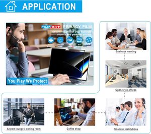 Magnetic <b>Privacy</b> <b>Screen</b> <b>Protector</b> For MacBook Pro 16.2inch 2023 M2 A2780 M3 A2991 Removable Laptop <b>Privacy</b> Scree - Product Image 5