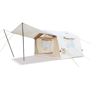 Carpa de Techo Beige de Tela Oxford, Resistente a la Nieve y al Sol, Gran Espacio, Plegable y Fácil de Guardar, Oferta de Verano 2026, Envío desde Almacén en EE. UU. - Product Image 1