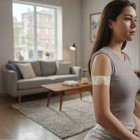 Patch de massage cervical électrique EMS TENS à microcourant, mini appareil de récupération, vente chaude