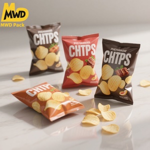 ミアワディ カスタムメイド 高品質 食品グレード 裏面シール スナックロゴ入りバッグ アルミ箔プラスチックバッグ - Product Image 2
