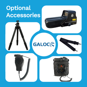 Dispositif acoustique longue portée GD150, portable, <span class=keywords><strong>LRAD</strong></span> directionnel, étanche IP65, portée de notification de 500 m, en métal - Product Image 5
