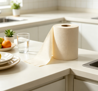 Offre Spéciale OULU – Rouleaux de Papier Toilette Écologiques en Pulpe de Bambou, 3 Plis, Premium, Doux, Épais, Absorbants, Gaufrés et Embossés pour la Maison