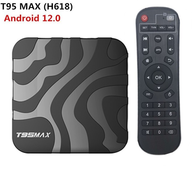 Android TV Box 12.0, Q96Max H618 4GB RAM 64GB ROM  With Quad Core GPU Mali-G31 MP2 Support 6K 3D, 2.4GHz/5GHz Dual WiFi w