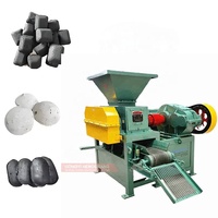 Vente chaude petite presse à rouleaux portable presse à briquettes de coke de charbon de bois faisant la machine à bas prix