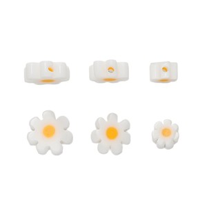 ลูกปัดแก้วรูปดอกเดซี่สำหรับทำเครื่องประดับขายส่ง AC3940 - Product Image 5