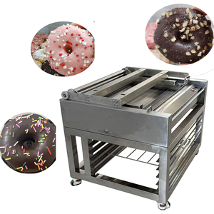 Máquina de glaseado de Chocolate con movimiento de mano profesional, máquina de Chocolate con revestimiento de rosquillas, máquina de rosquillas - Product Image 1
