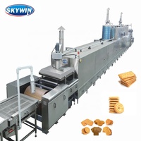 Nouveau Offre Spéciale de four tunnel de qualité industrielle pour la cuisson des biscuits, des biscuits et du pain dans les lignes de production de boulangerie